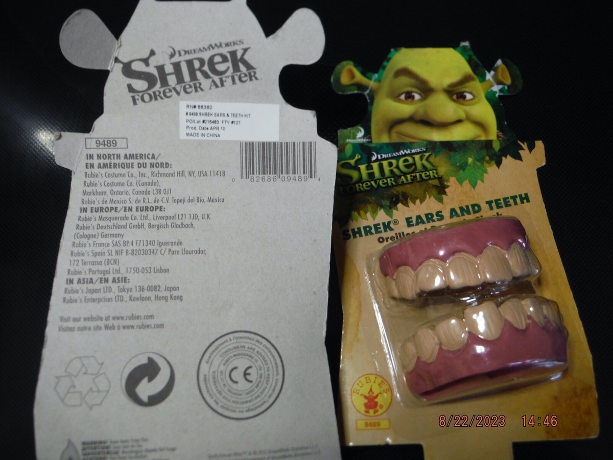 Shrek Teeth and Ears Set Shrek Teeth and Ears Set