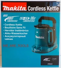 NEW IN BOX Makita XTK01Z 36V (18V X2) LXT Cordless Kettle, Hot Water Tool Only