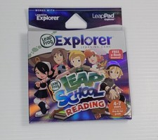 LeapFrog Explorer Learning Game Leap School Reading Pre-K-1 New In Sealed Box
