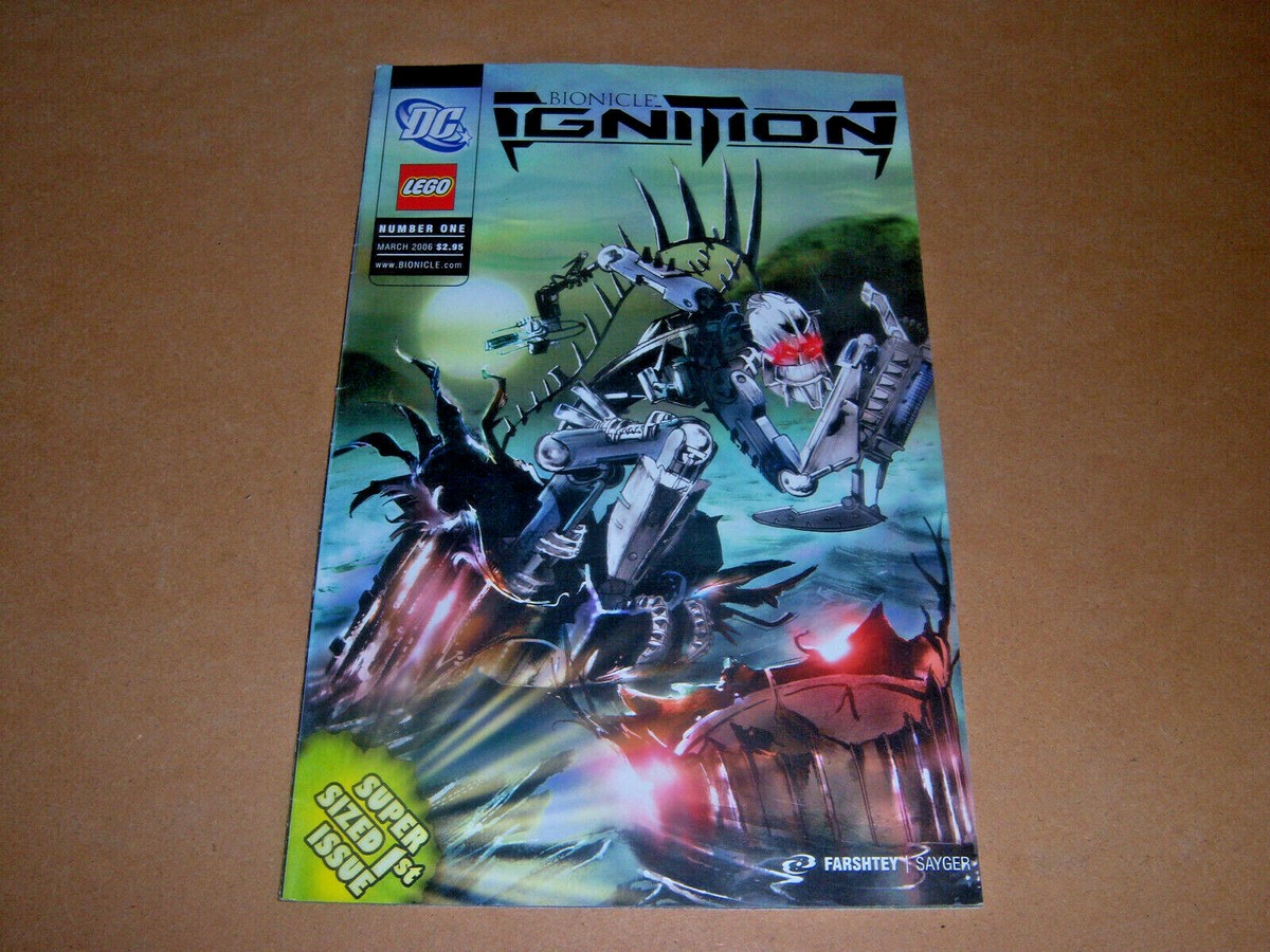 Bionicle Ignition No. 1 DC Comics Lego March 2006 FN/VF 7.0 | eBay