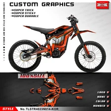 MX Full Vinyl Sticker Decal Graphics Kit for TALARIA Sting L1E / SX3 MX Sting R