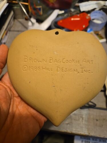 1 Pampered Chef Season of the Heart Series -3 Brown bag cookie Art Molds & Rack - Picture 8 of 9