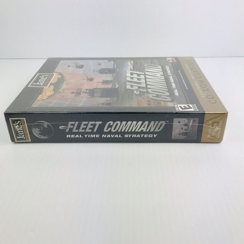 Jane's Fleet Command Combat Simulations PC CD-ROM Game War 1999 Big Box Sealed - Picture 3 of 7