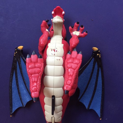 Fisher Price Imaginext Great Adventures Red Dragon Action Dinosaur 2005 - Picture 8 of 9