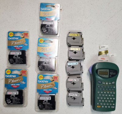Brother P-Touch PT-85 H&H III Label Maker, +EXTRA Tape in Several Colors, WORKS!