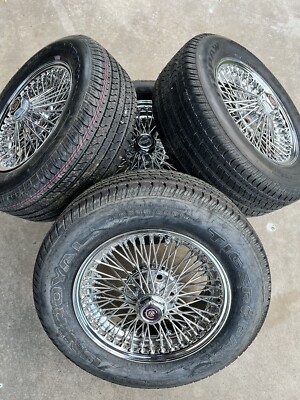Dayton Wire Wheels FWD 16 inch with new uniroyal tiger paw  tires 235/60/r16