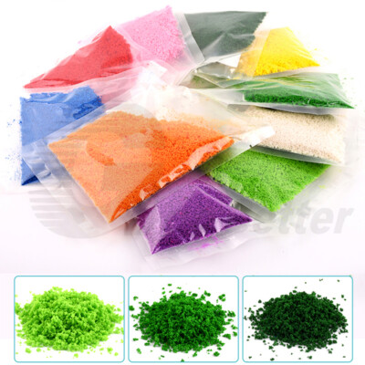 Belaubungsmaterial Foliage Baum Modellbau Landschaftsbau Mehrere Farben DIY 30g