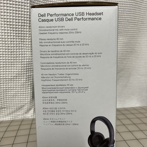 DELL AE2 Performance USB Stereo 7.1 Surround Sound Wired Headset YTF86 - Picture 4 of 12