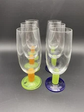 WMF Hand Blown Ice Tea Glasses Set of 6 Vintage