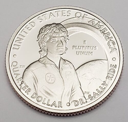 2022 S DR. SALLY RIDE *CLAD PROOF* QUARTER *FREE SHIPPING*