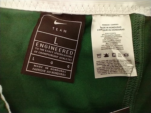 Nike Mens Football Stock Vapor Untouchable Pant Large Green/White AO4799-342 NEW - Picture 5 of 7