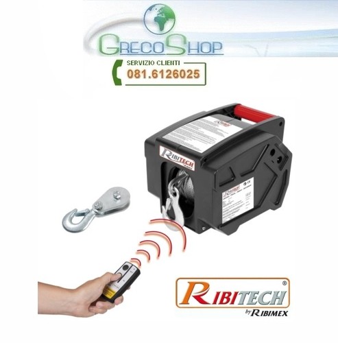 Verricello Elettrico 12V 2000 Lbs Con Telecomando Wireless - Argano/Paranco Per Traino, Sollevamento - Foto 10