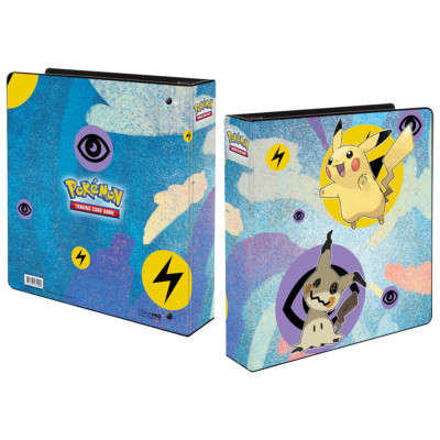 Ultra PRO 2 Inch Pokemon TCG Collector's 3-Ring Binder Album Pikachu & Mimikyu