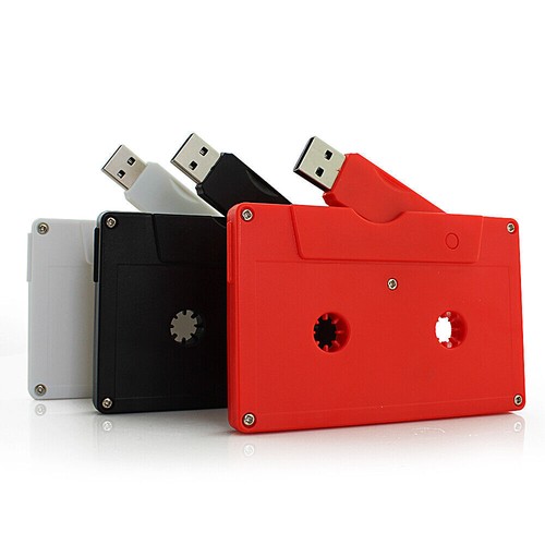 Cassette bande audio clé USB USB USB 2.0 personnaliser le logo studio 128 Go 64 Go - Photo 1/12