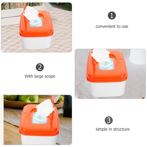 2PCS Wipes Dispenser Wipe Holder Wet Wipes Dispenser Wipes Box Case Tissue Box - Bild 4 von 11