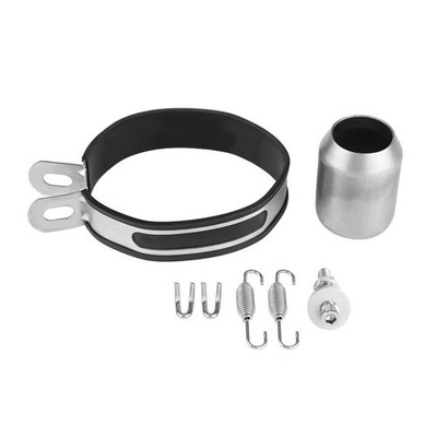 AKRAPOVIC Motorcycle Exhaust Muffler 51mm Tail Pipe Stainless