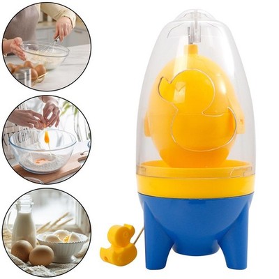 Handmixer Eigelb Shaker Goldenes Ei Schneebesen Eierspin Manueller Mixer Küche