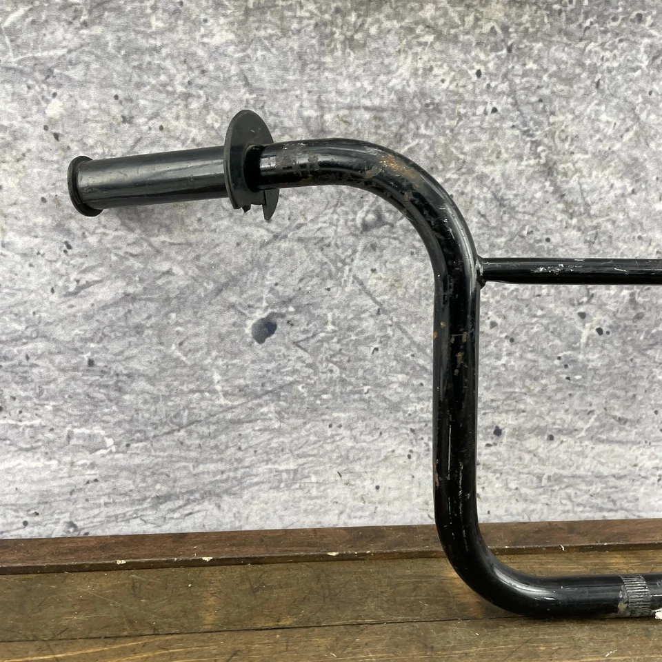 Manillar de bicicleta BMX de colección barra de caja alta 22,2 mm doble abrazadera motocross Foto 3 de 4