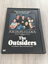 The Outsiders Movie Film DVD Matt Dillon Patrick Swayze Tom Cruise Like New