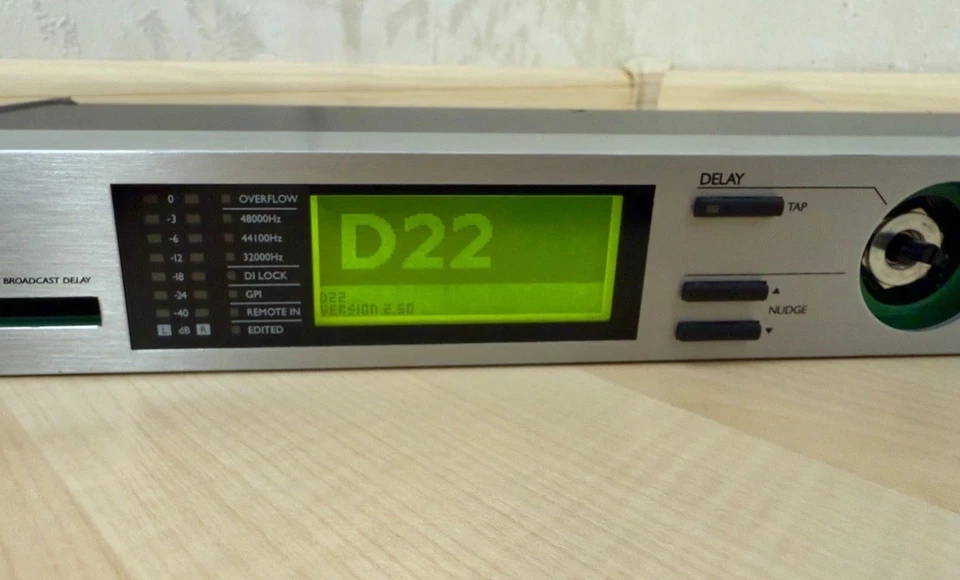 TC Electronic D22 Digital Broadcast Delay - Image 3 of 4