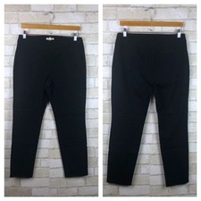 Eileen Fisher Organic Cotton Blend Black Pants Size S