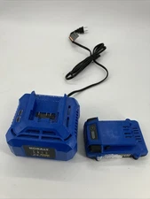 Kobalt 24v Max Lithium Ion Battery And Charger Blue Tested Working