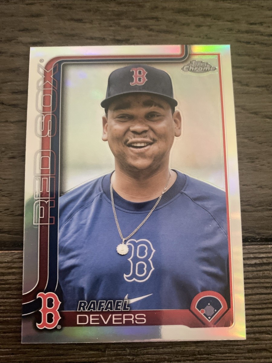 2025 Topps Chrome Baseball Rafael Devers Image Variation SP #127