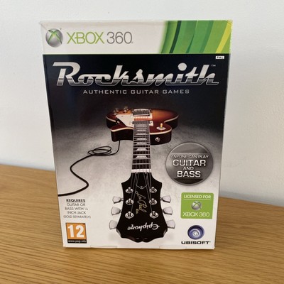 Rocksmith Xbox 360 plus Real Tone Kabel, verpackt und komplett BRANDNEU