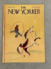 1976 MAY 31 The New Yorker Magazine - BY PAUL DEGEN COVER  VTG