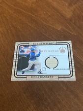 2001 Fleer Legacy Hit Kings Ruben Mateo Game Used Bat Rangers
