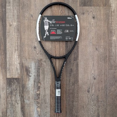 Wilson Pro Staff RF97 Autograph v12 Tuxedo Federer Tennis Racquet