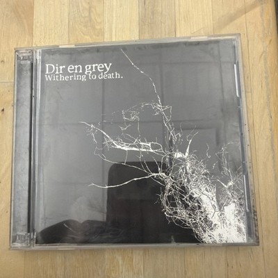 RARE Withering to death. DIR EN GREY CD perfect Condition Japanese .