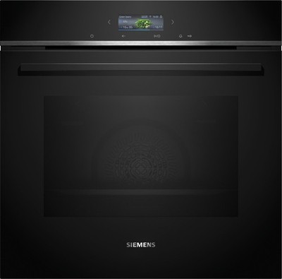 Siemens HB734G1B1 iQ700 A+ Einbaubackofen, 60 cm breit, 71 L, TFT Touchdisplay,