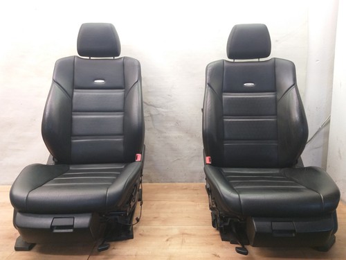 Mercedes W212 AMG Vordersitze Fahrersitz Beifahrersitz Echtleder Sitzheizung