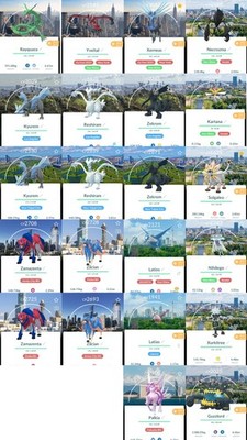 Rare Legendary Background Non Shiny | Only Registered Pokémon Trade Go