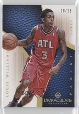 2012-13 Panini Immaculate Gold 10/25 Lou Williams Louis Williams #2 n8q