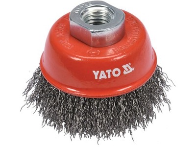 Yato Edelstahl Draht-Topfbürste 65mm M14 YT-47658