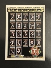 1994 Topps Black Gold Winner A/B Griffey Fielder Ripken #A/B