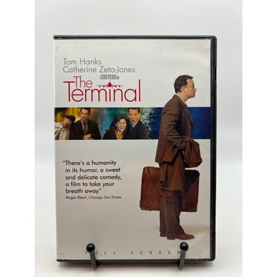 The Terminal DVD Full Screen Tom Hanks Catherine Zeta Jones Steven Spielberg