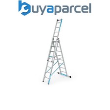 Image of Zarges 41578 Skymaster Plus X Combination Ladder 3-Part 3 x 8 Rungs ZAR41578