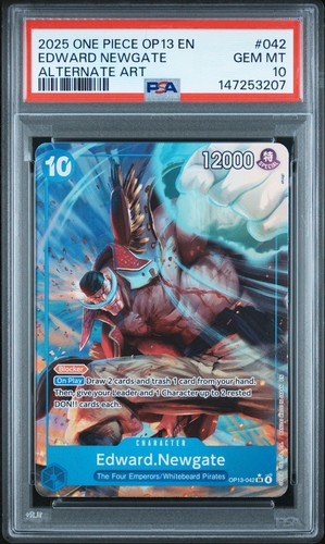 Edward Newgate (Alternate Art) OP13-042 Carrying On His Will