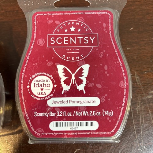 2~Scentsy Home Fragrance Wax- Jeweled Pomegranate~NEW - Picture 2 of 3
