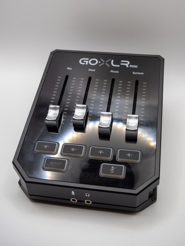 GoXLR Mini Audio Mixer + USB Cable – Streaming Ready – Fully Working