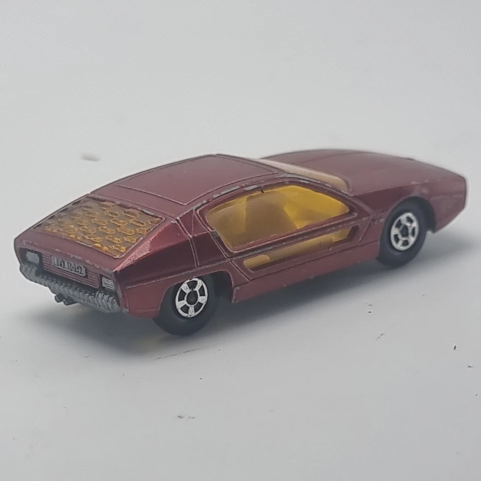 Lamborghini Marzal 1969 vintage Lesney Matchbox Nº20 usado hecho en Inglaterra Foto 4 de 4