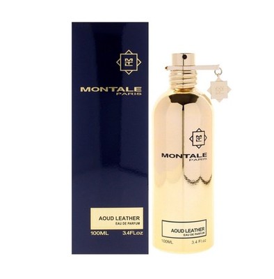 Montale Aoud Leather 3.4 oz EDP Spray Unisex Perfume 100ml NIB