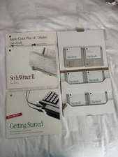 Vintage 1993 Apple Macintosh Quadra 605 System Disks & Manuals Complete