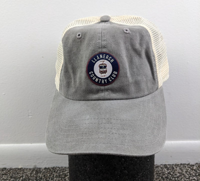 Llanerch Country Club Hat Cap American Needle Trucker Snapback Cotton Gray