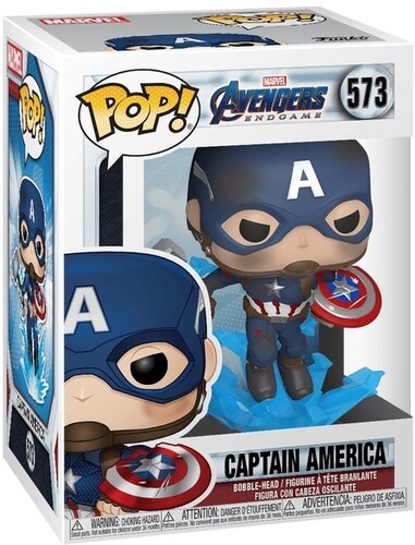 FUNKO POP! Marvel: Endgame - Captain America with Broken Shield