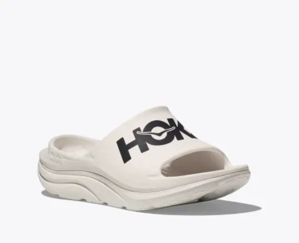 Hoka Ora Athletic Recovery Slide Black White Mens 5 / Womens 7 Sandal thumbnail 18