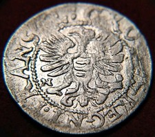 4597) Ungarn Rum&auml;nien Siebenb&uuml;rgen Transsilvanien Groschen 1612 in SS(+) / a. XF